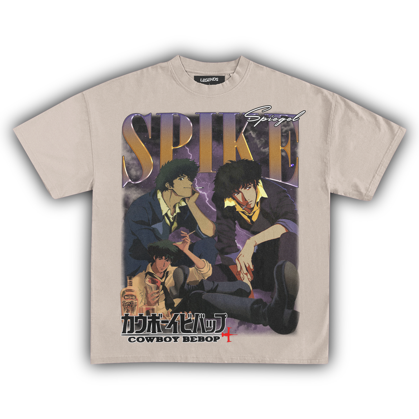 COWBOY BEPOP: SPIKE SPIEGEL VINTAGE TEE