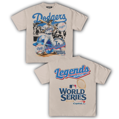 DODGERS WORLD SERIES '24 TEE (Double Sided)