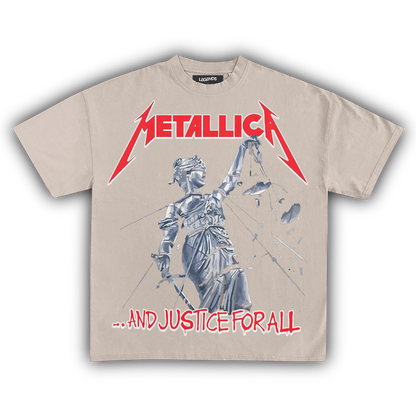 METALLICA JUSTICE FOR ALL TEE