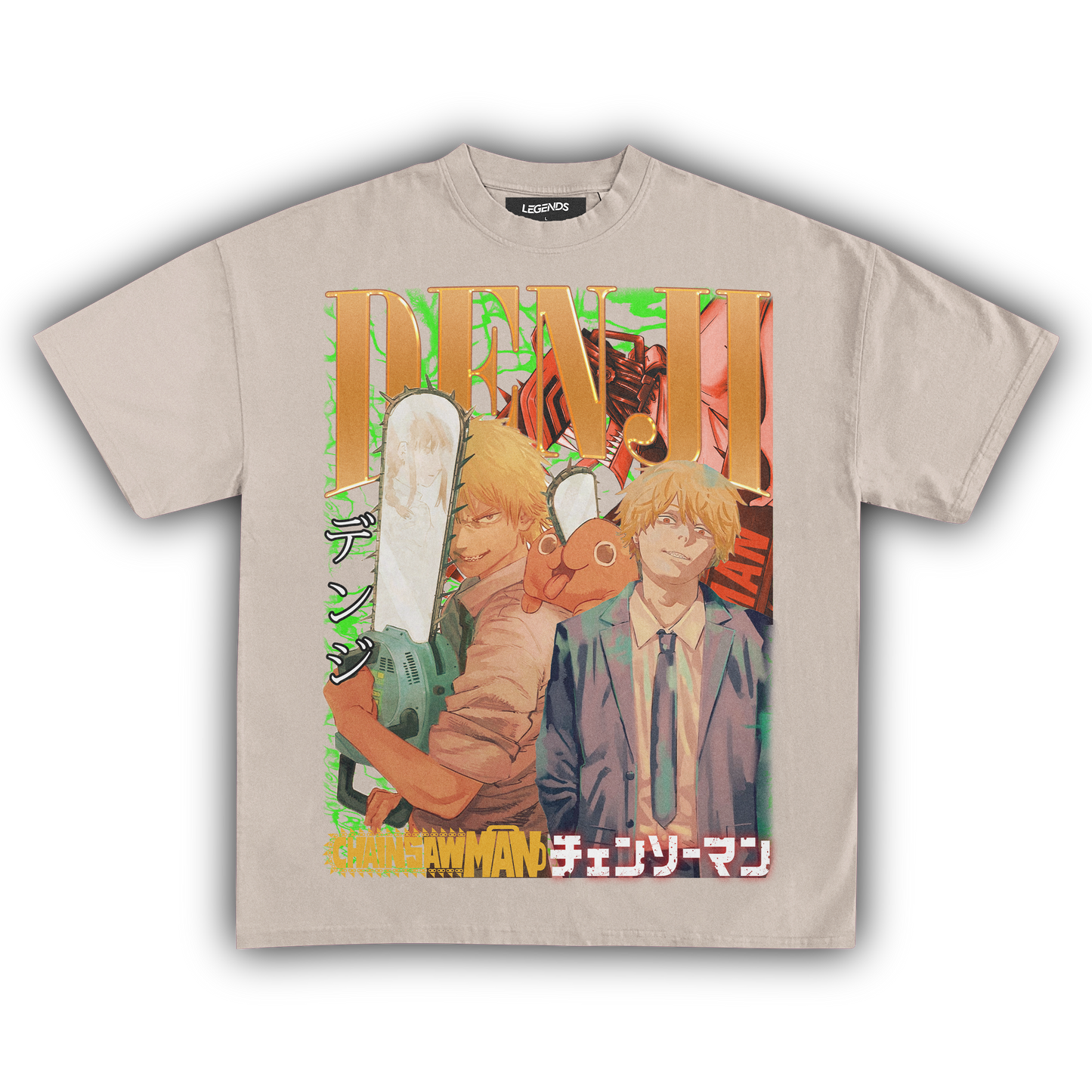 CHAINSAW MAN: DENJI VINTAGE TEE