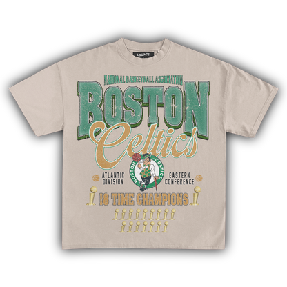 BOSTON CELTICS 18X CHAMPIONS TEE