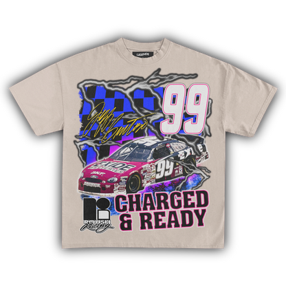 NASCAR JEFF BURTON CHARGED & READY TEE