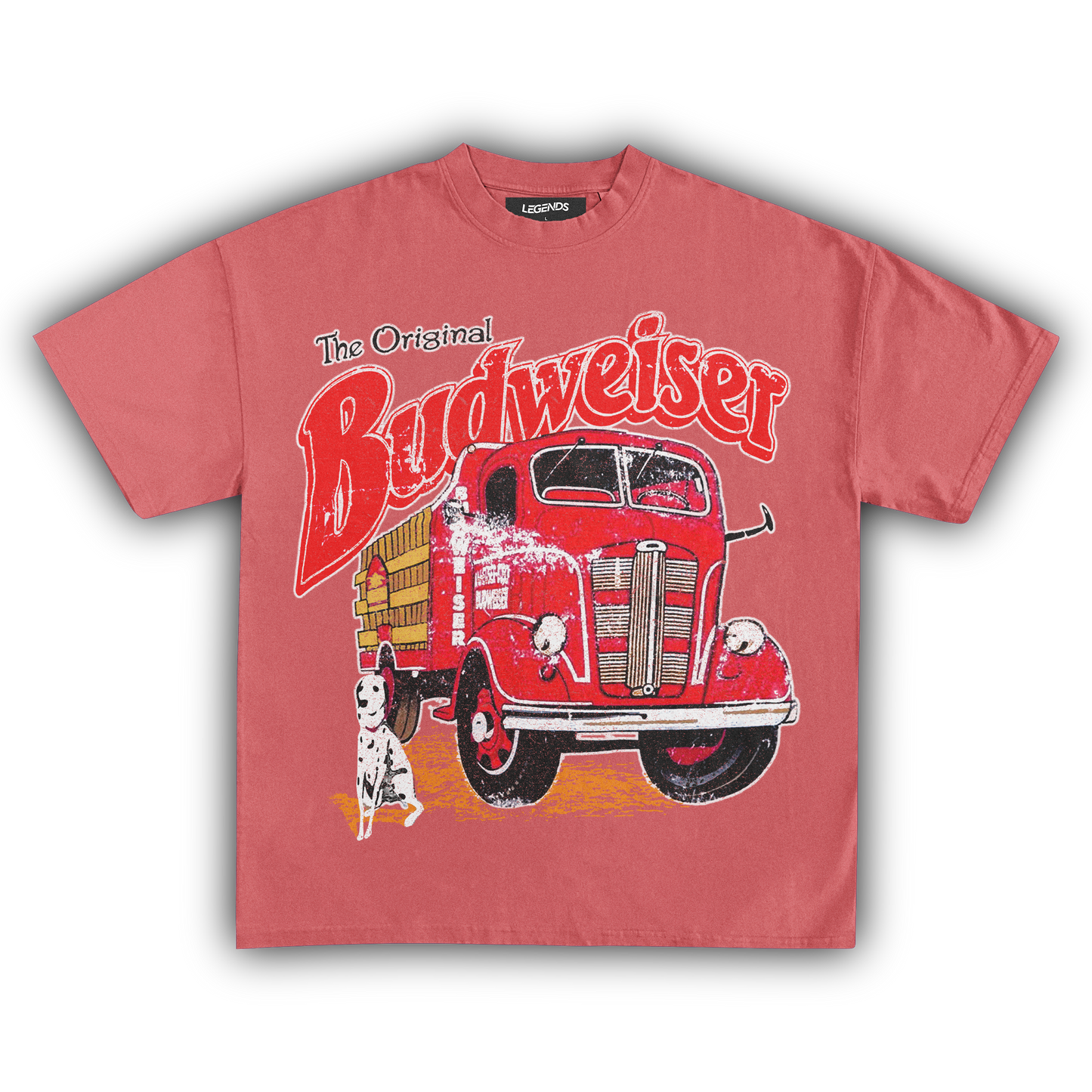 BUDWEISER FIRE TRUCK VINTAGE TEE