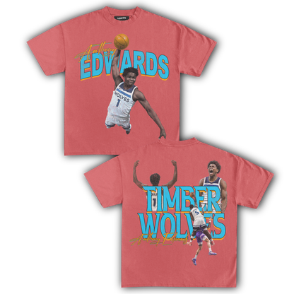 ANTHONY EDWARDS TIMBERWOLVES TEE