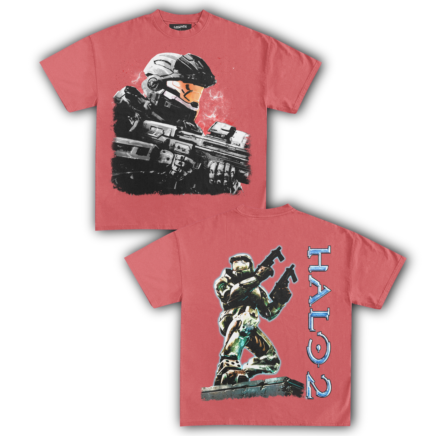 HALO 2 VINTAGE TEE (Double Sided)