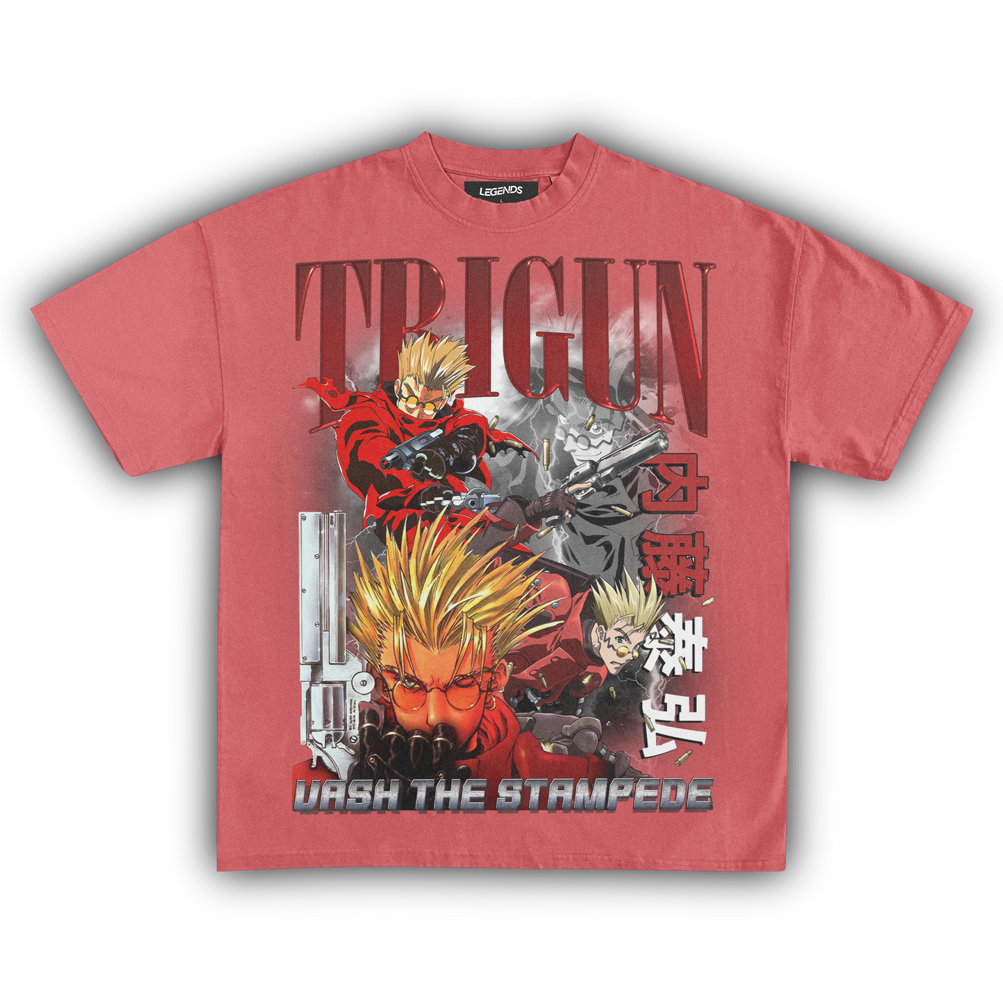 VASH THE STAMPEDE VINTAGE TEE