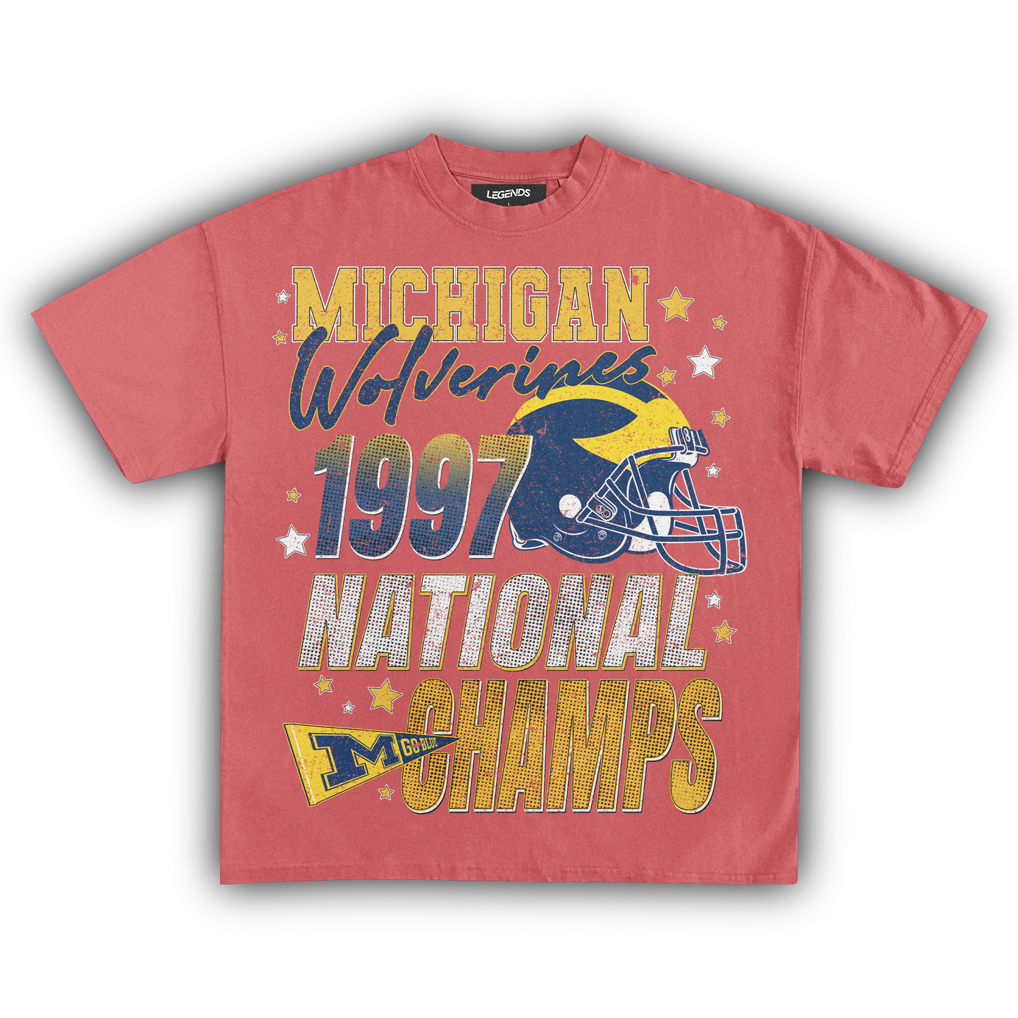 WOLVERINES VINTAGE 1997 NATIONAL CHAMPS TEE