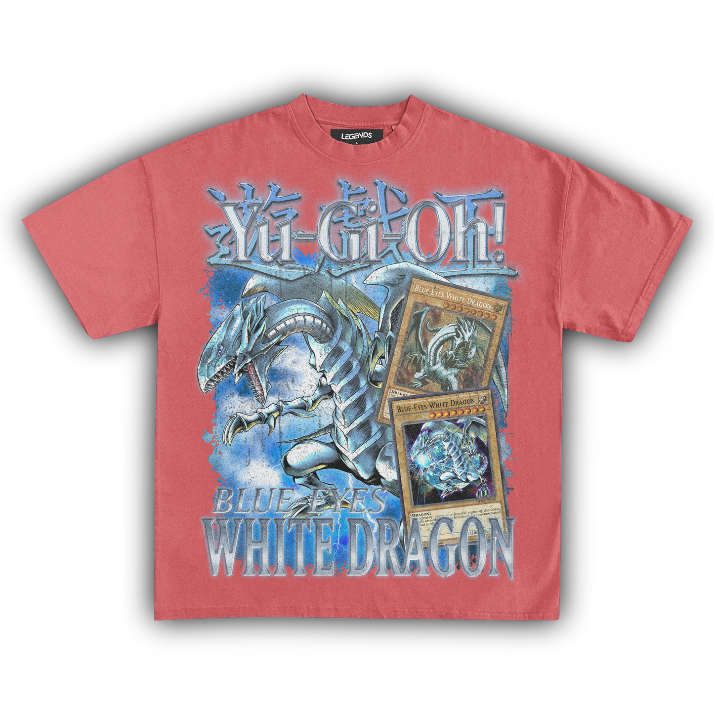 YU-GI-OH! BLUE EYES WHITE DRAGON TEE