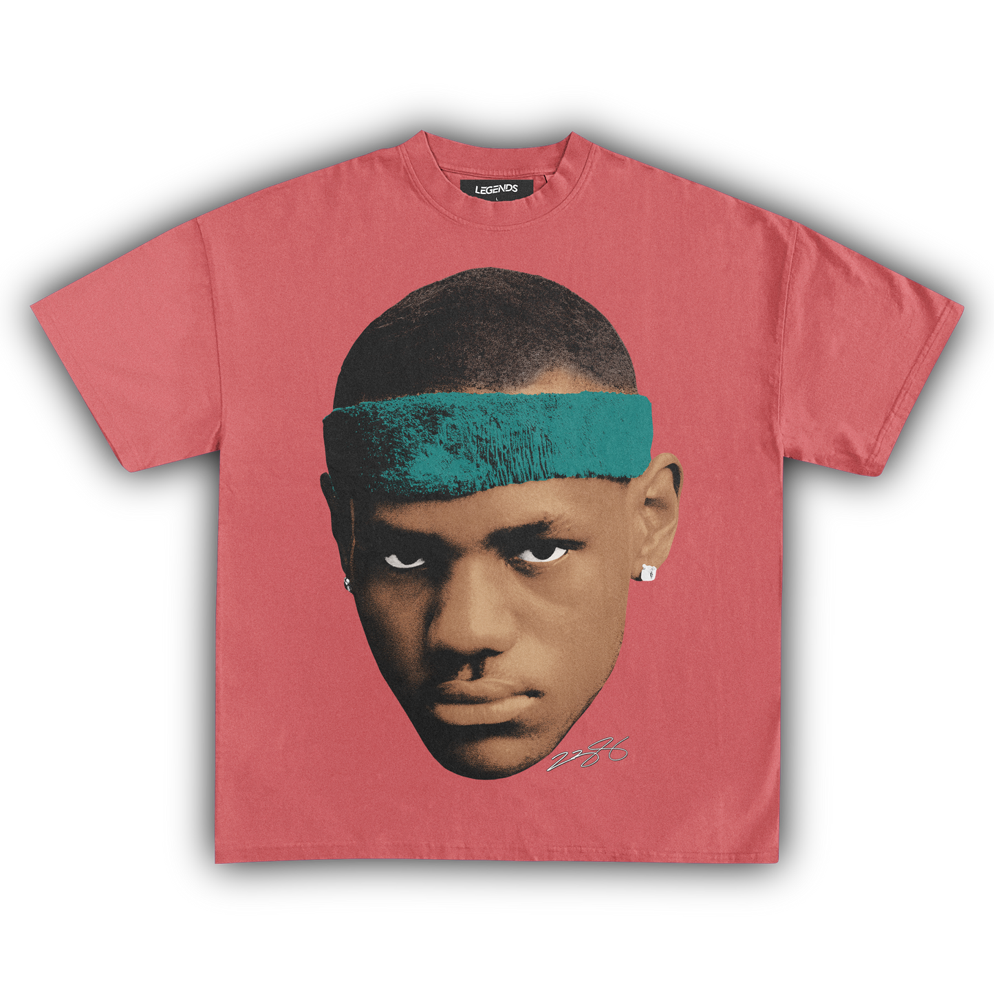 YOUNG LEBRON JAMES BIG FACE TEE