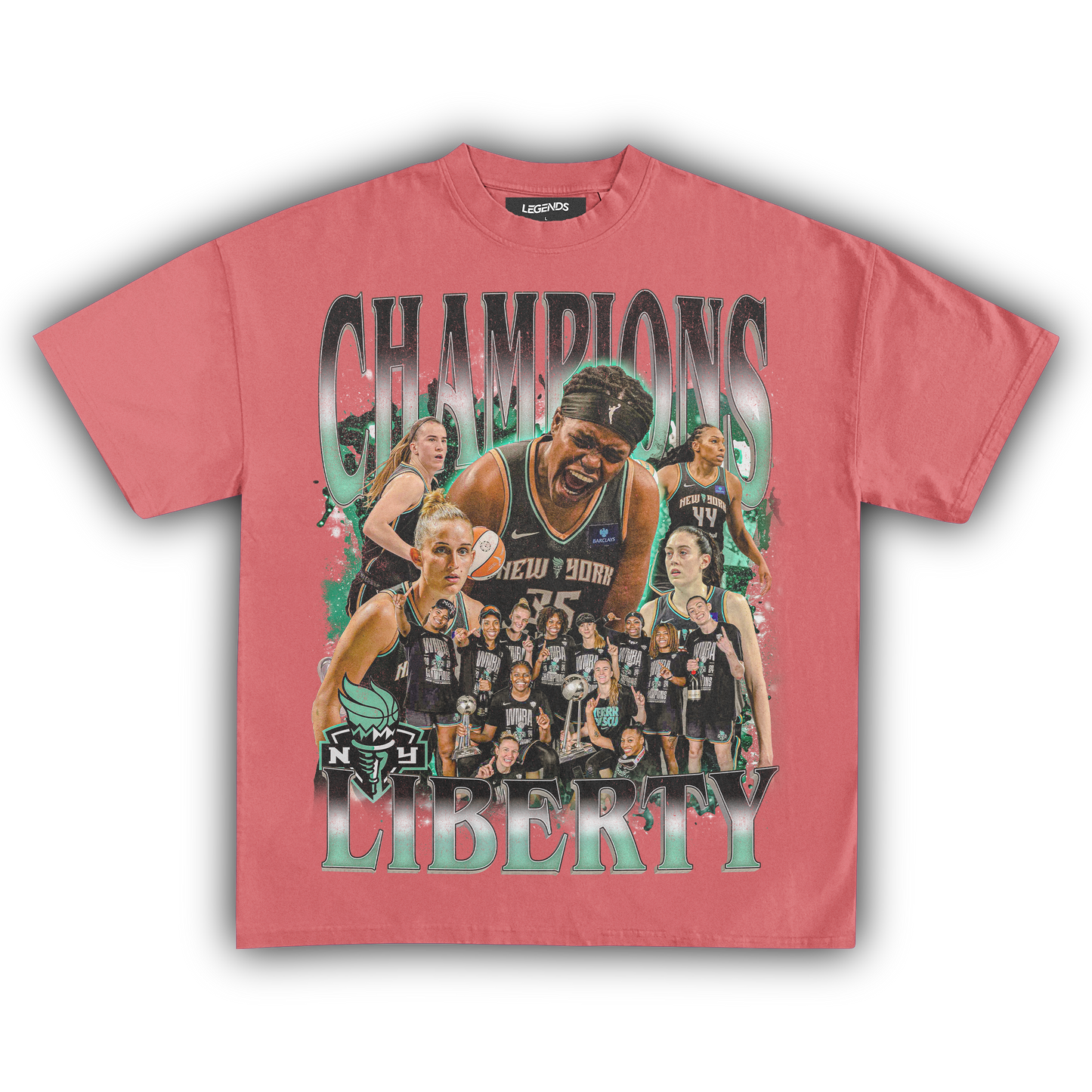 NEW YORK LIBERTY CHAMPIONS 2024 TEE