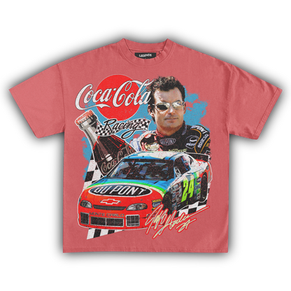 JEFF GORDAN COCA-COLA RACING VINTAGE TEE