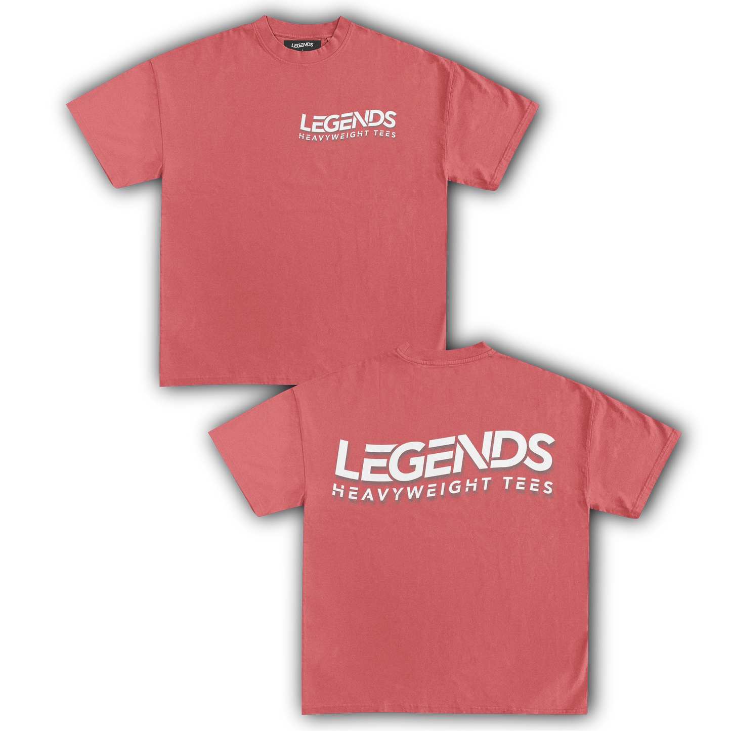 LEGENDS HEAVYWEIGHT TEE (White Script)