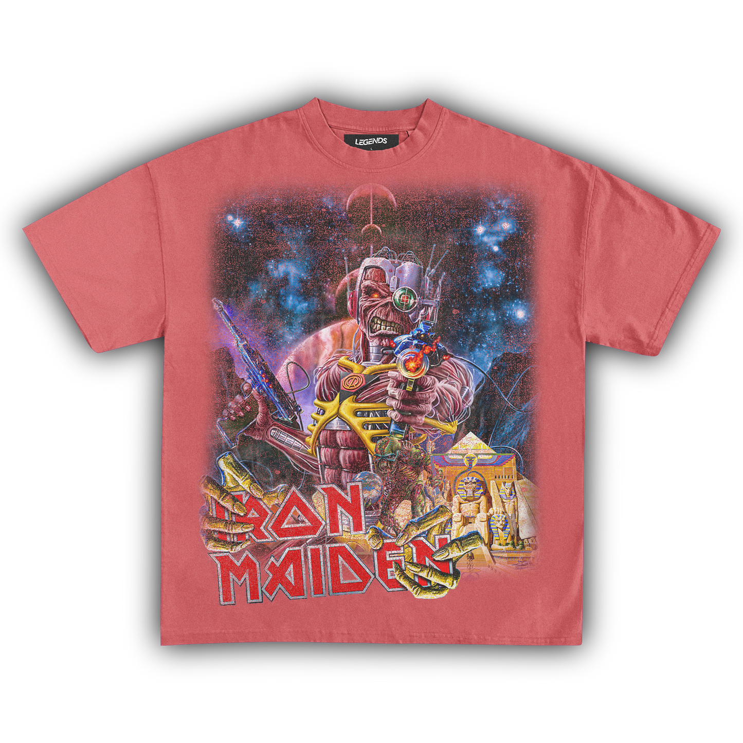 IRON MAIDEN TIME MACHINE TEE