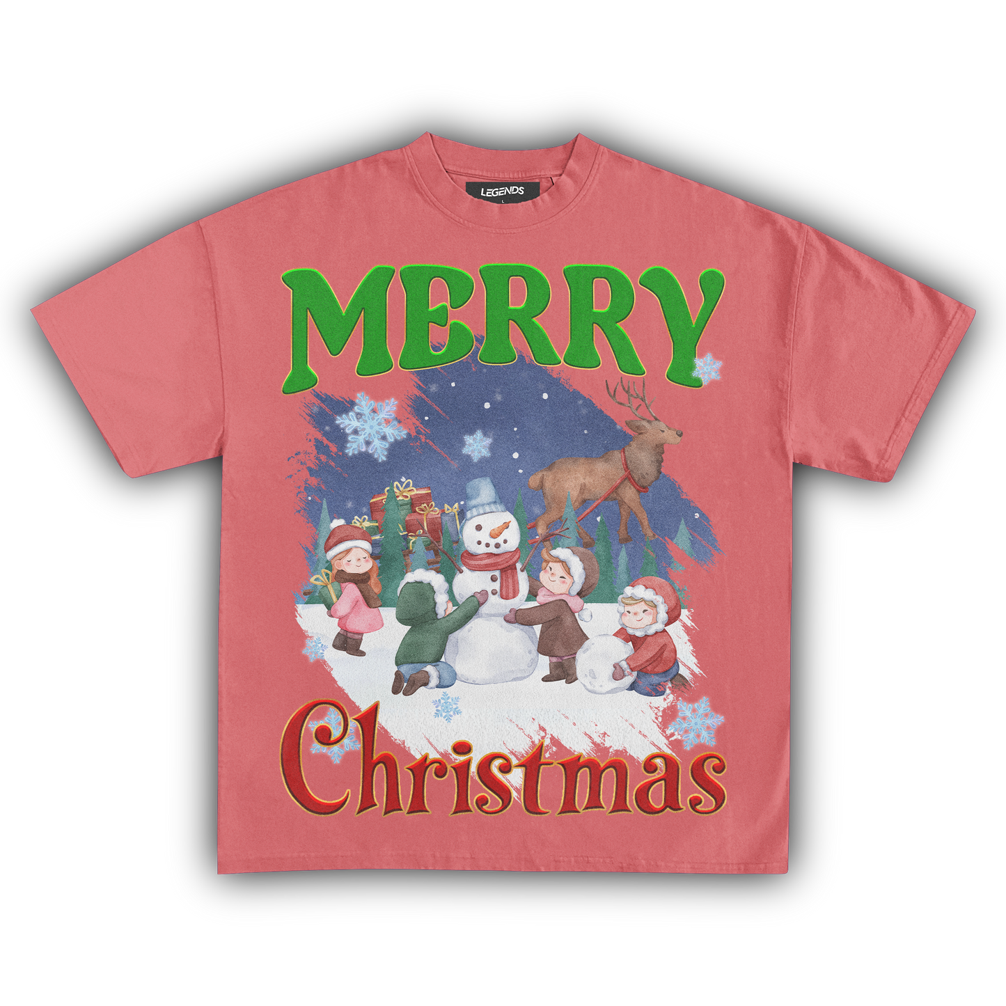 MERRY CHRISTMAS VINTAGE TEE