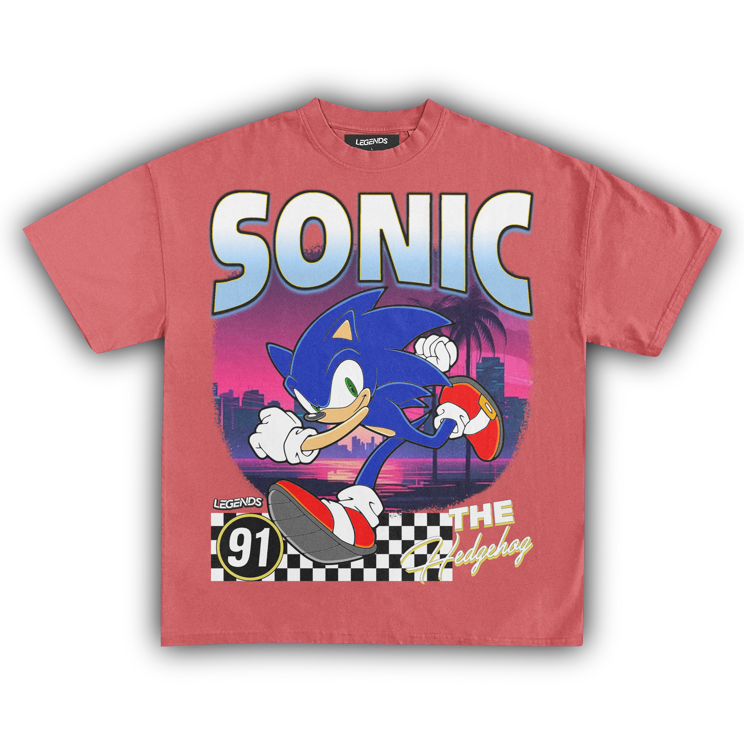 SONIC THE HEDGEHOG VINTAGE 1991 TEE