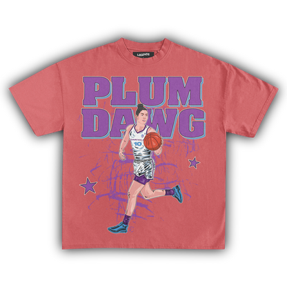 PLUM DAWG TEE