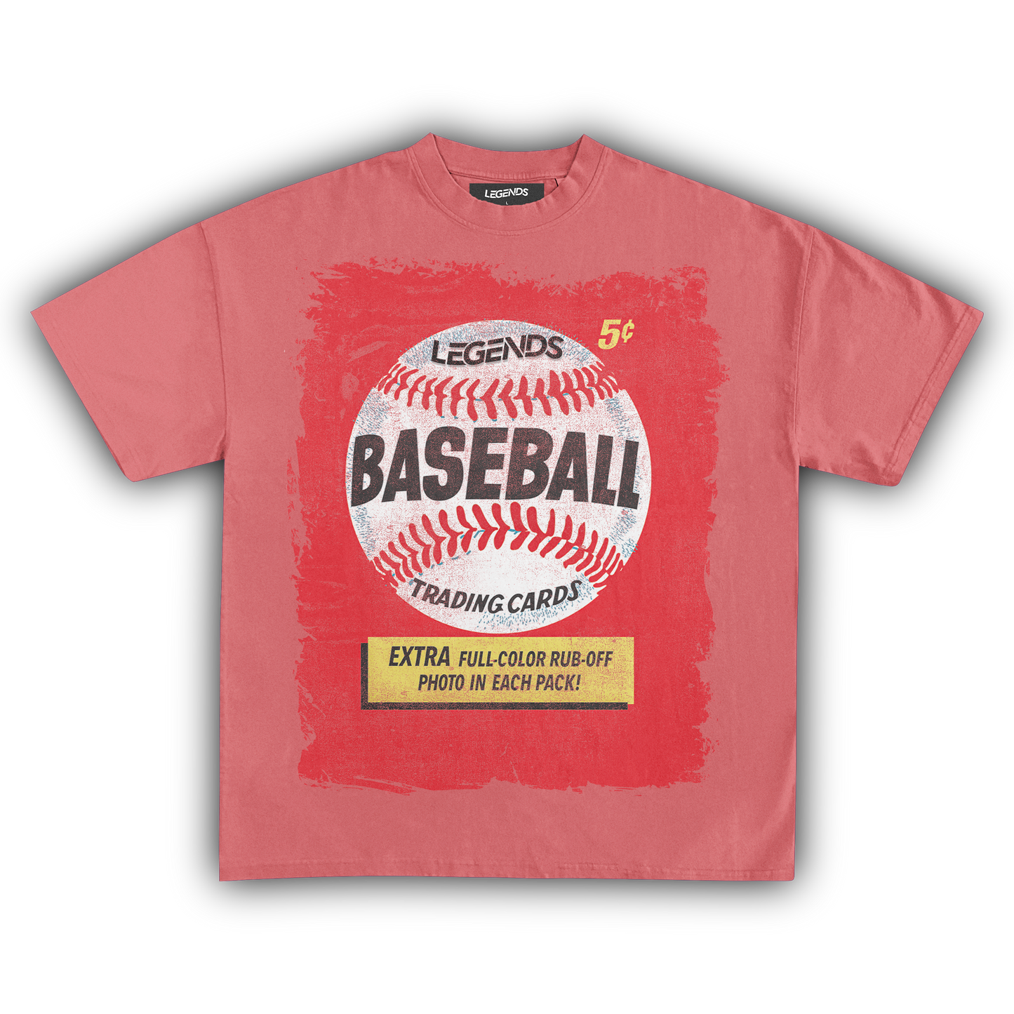 LEGENDS BASEBALL TRADING CARD TEE (Version 003)