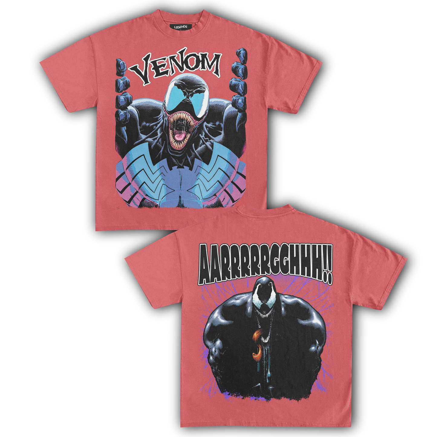 VENOM RAMPAGE AARRGGHH TEE (Double Sided)