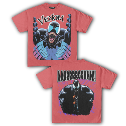 VENOM RAMPAGE AARRGGHH TEE (Double Sided)