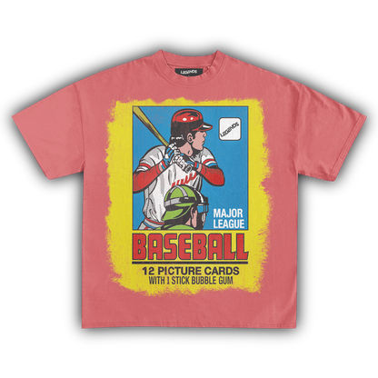 LEGENDS BASEBALL TRADING CARD TEE (Version 014)