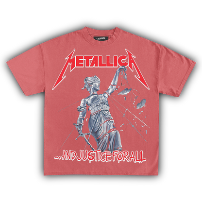 METALLICA JUSTICE FOR ALL TEE