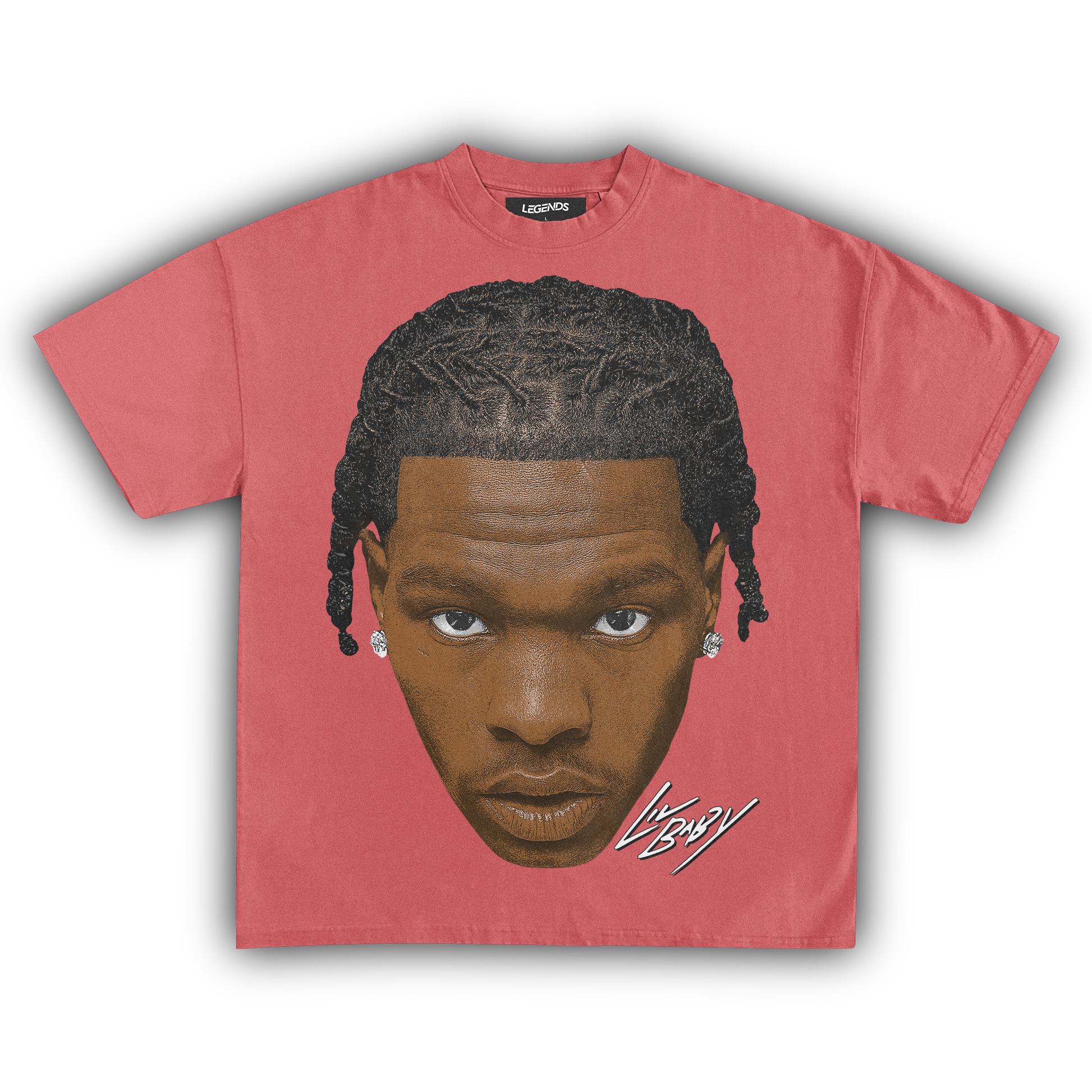 Lil Baby Tee » Big Face » Vintage Heavyweight T-Shirt – Legends Lil Baby Tee » Big Face » Vintage Heavyweight T-Shirt – Legends