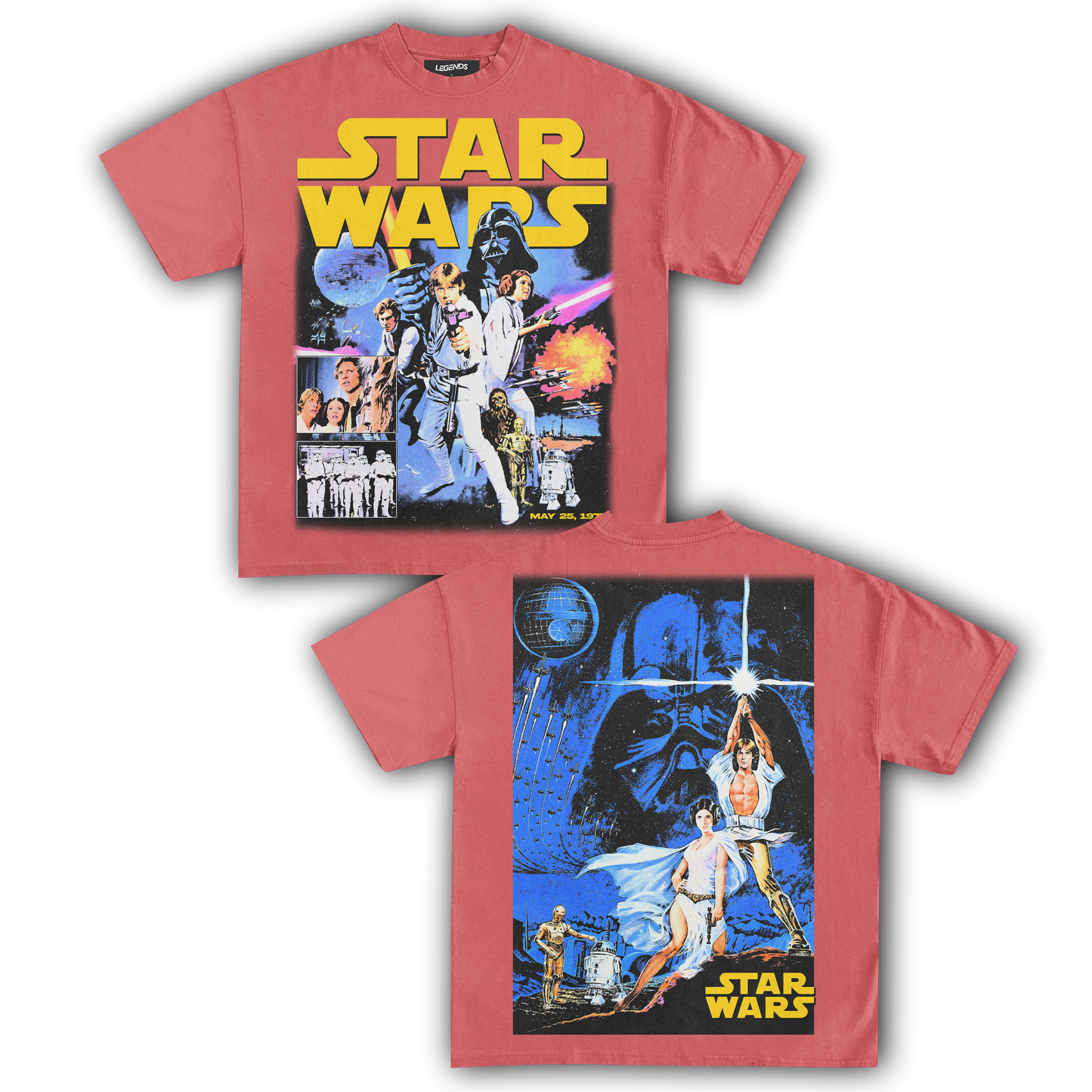 STAR WARS: EPISODE IV - A NEW HOPE VINTAGE TEE (Double Sided)