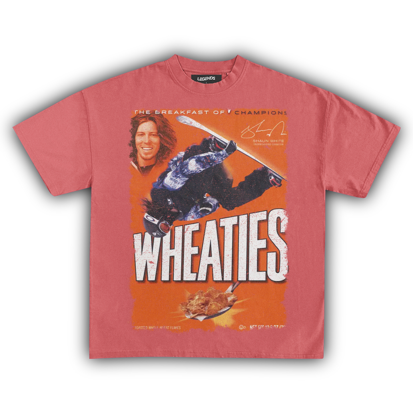 WHEATIES SHAUN WHITE 2010 VINTAGE TEE