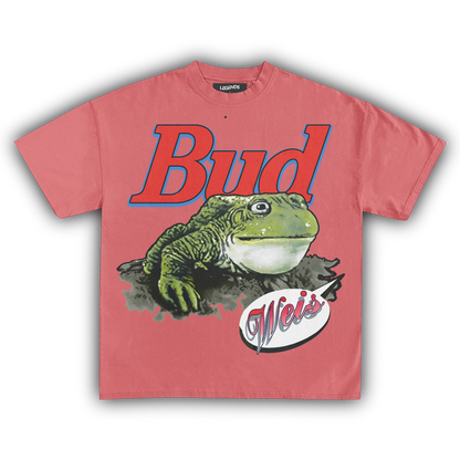 BUD-WEIS-ER FROG 1995 VINTAGE TEE