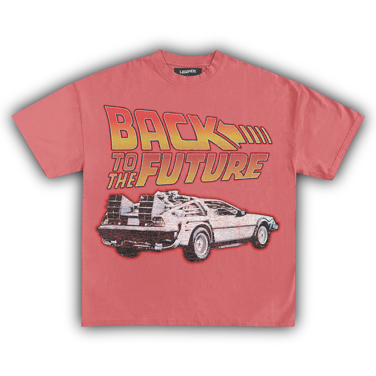 BACK TO THE FUTURE DELOREAN VINTAGE TEE