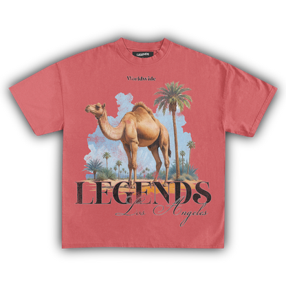 LEGENDS WORLDWIDE DESERT CAMEL VINTAGE TEE