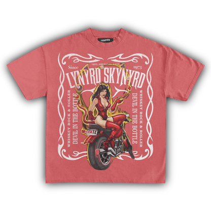 LYNYRD SKYNYRD DEVIL IN THE BOTTLE TEE