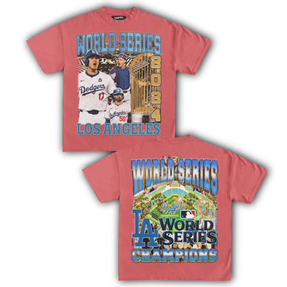 LOS ANGELES WORLD SERIES 2024 TEE (Double Sided)