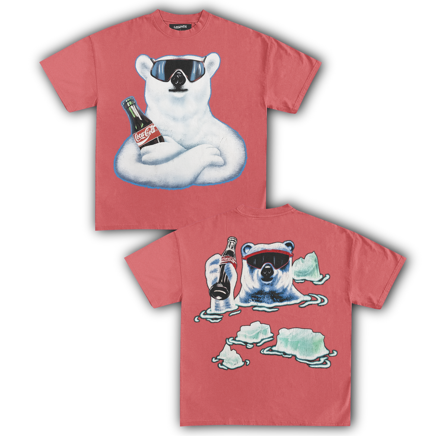 POLAR BEAR ICE COLD CHILLIN' TEE (Double Sided)