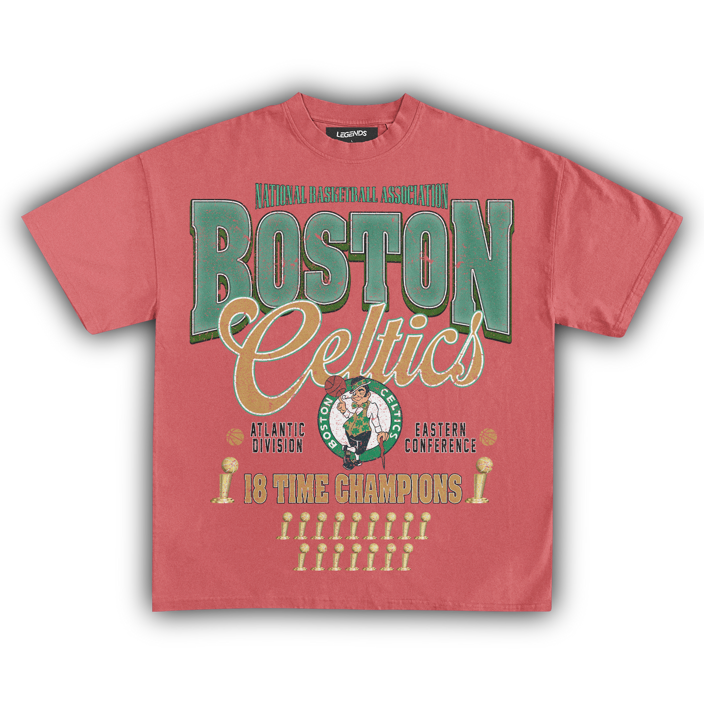 BOSTON CELTICS 18X CHAMPIONS TEE