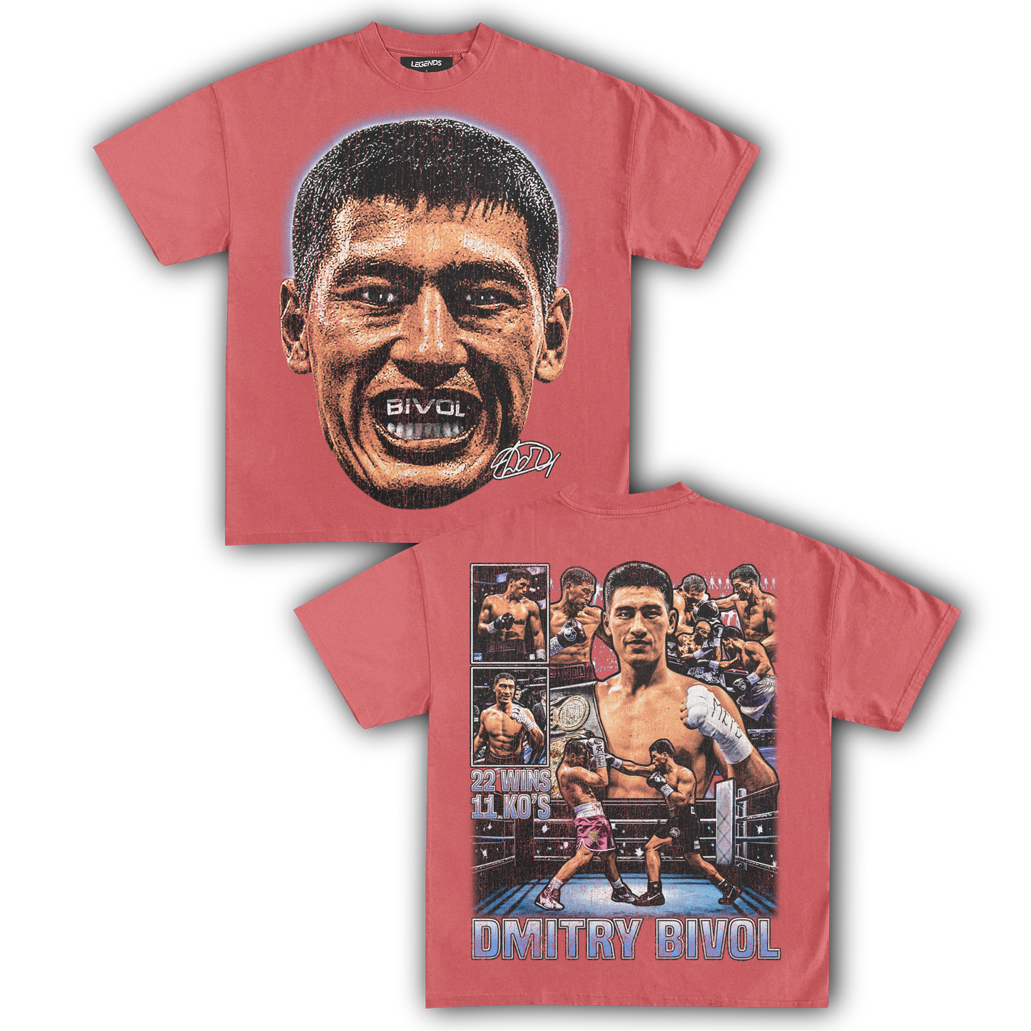 DMITRY BIVOL TEE (Double Sided)