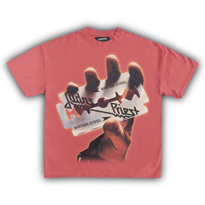 JUDAS PRIEST BRITISH STEEL VINTAGE TEE