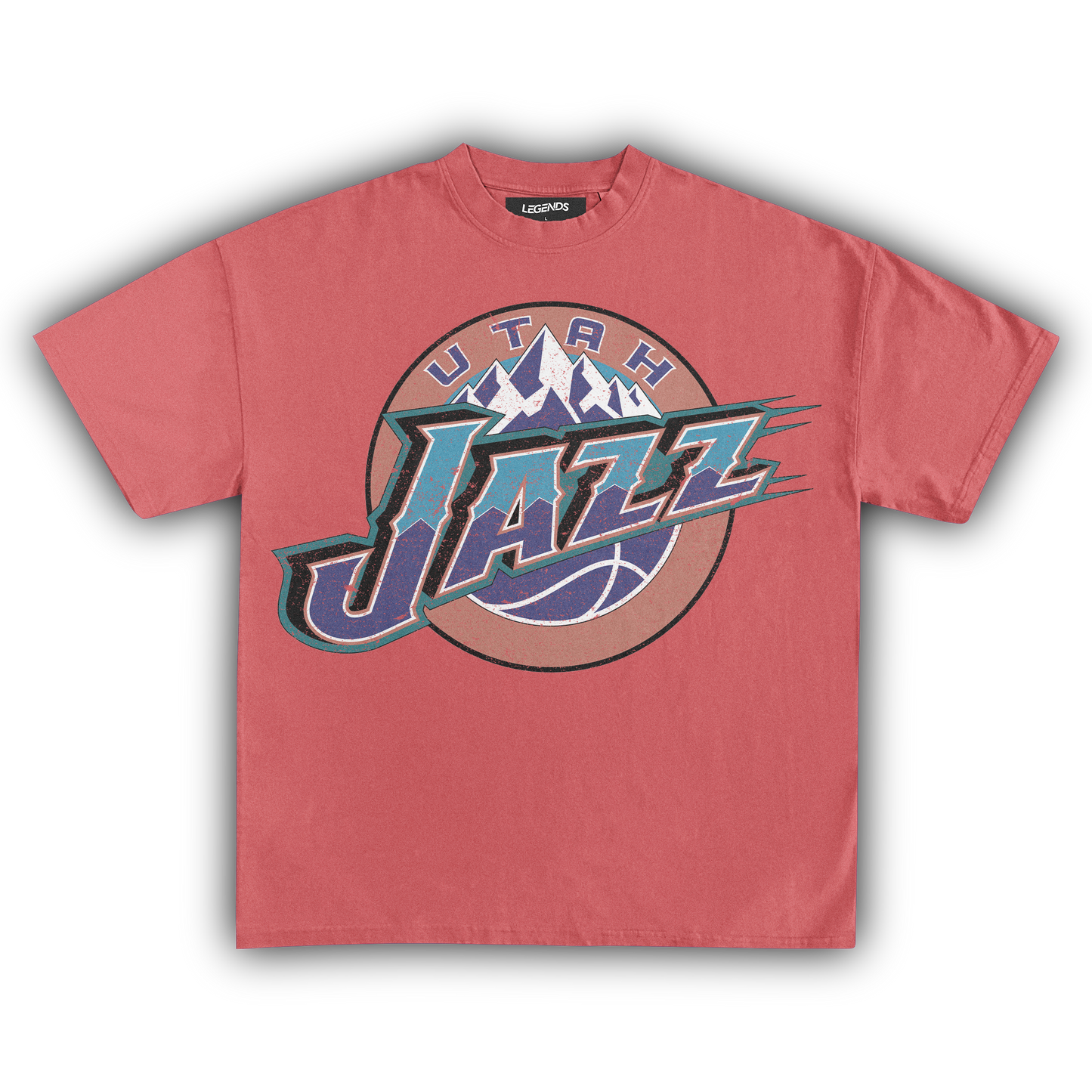 UTAH JAZZ VINTAGE TEE