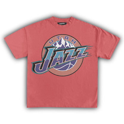 UTAH JAZZ VINTAGE TEE