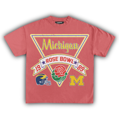 WOLVERINES VINTAGE 1989 ROSE BOWL TEE