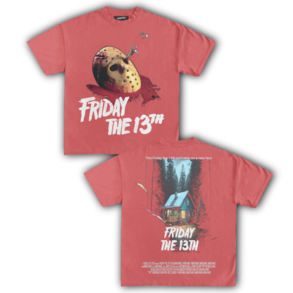 HALLOWEEN: FRIDAY THE 13TH TEE (Double Sided)