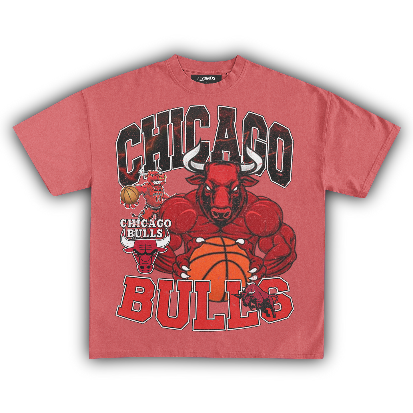 CHICAGO BULLS VINTAGE TEE