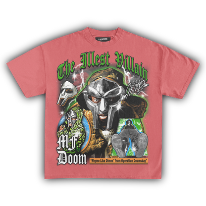 MF DOOM THE ILLEST VILLAIN TEE