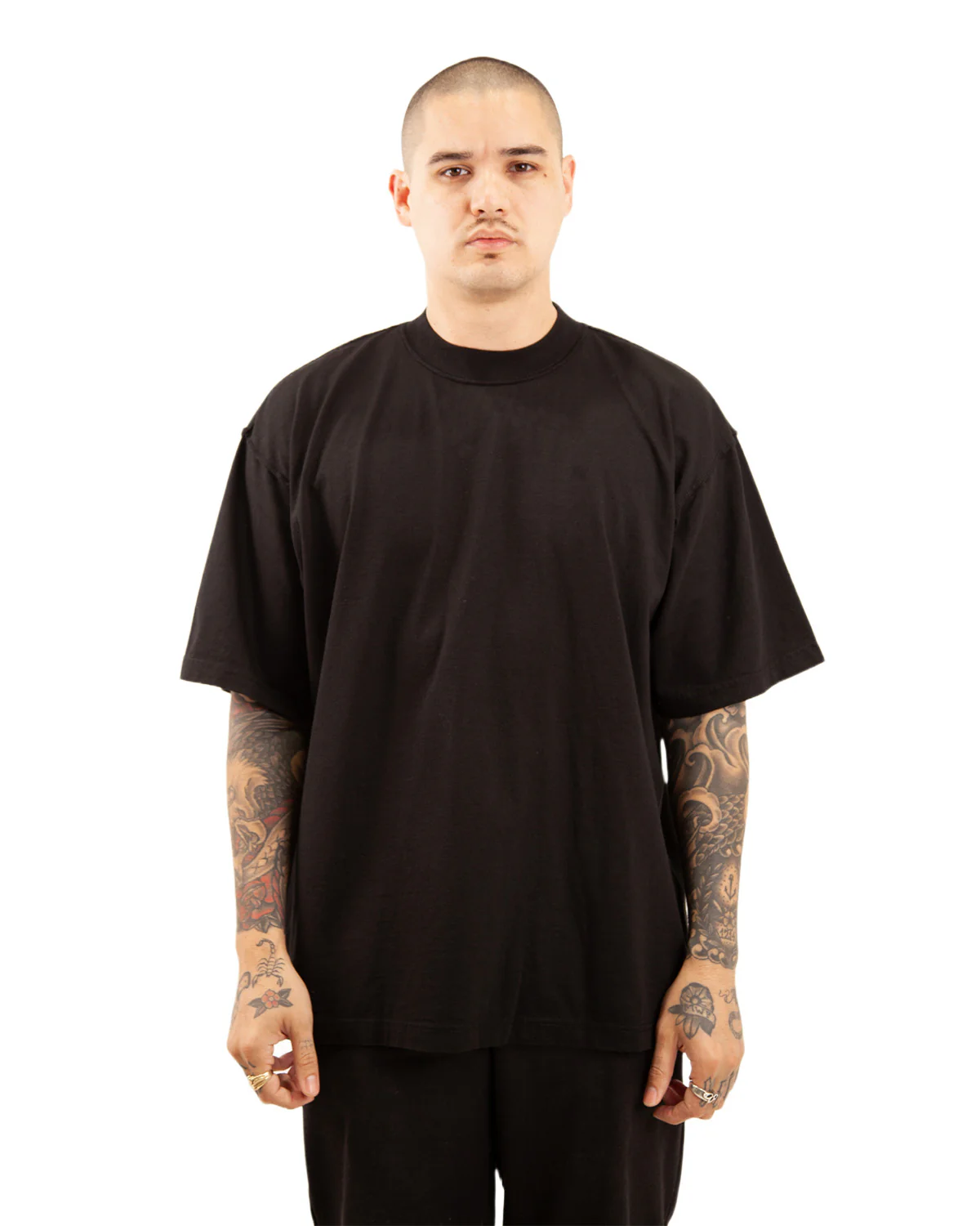 REVERSE HEAVYWEIGHT TEE (Onyx)