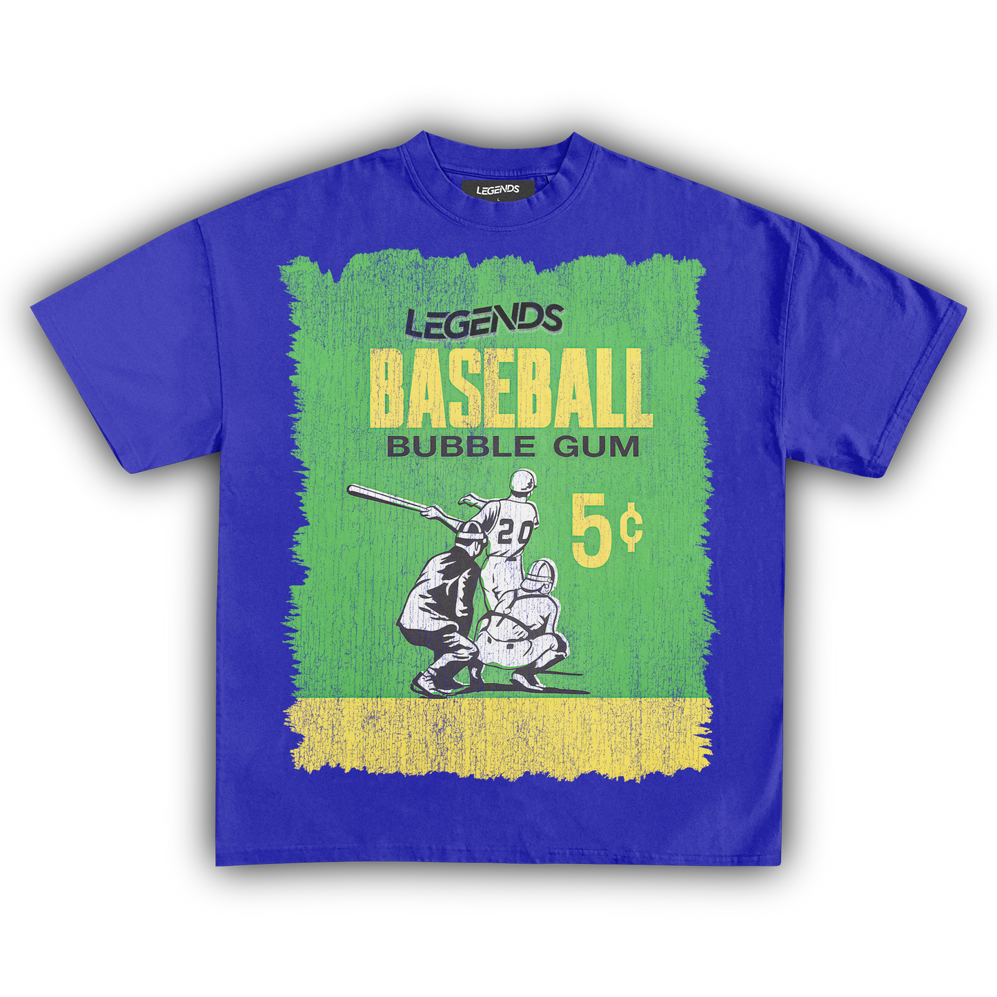 LEGENDS BASEBALL TRADING CARD TEE (Version 012)