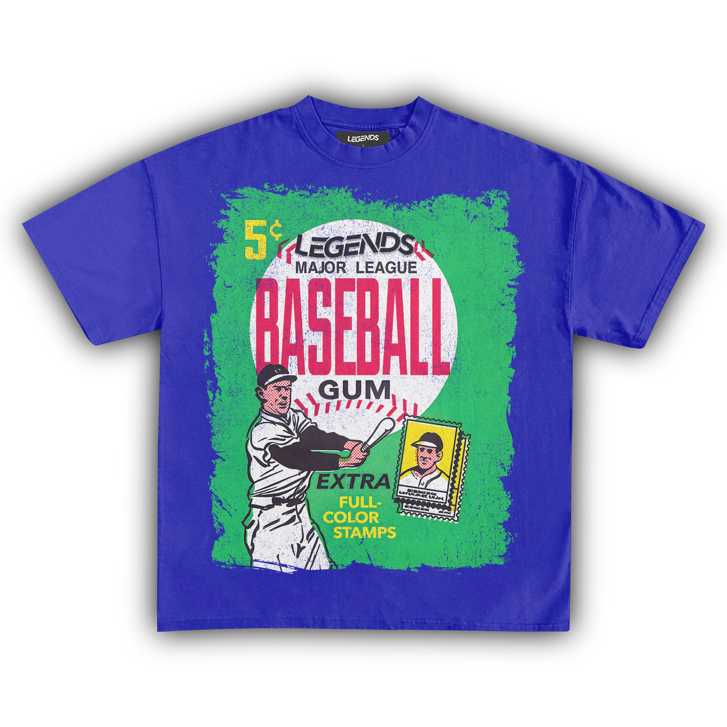 LEGENDS BASEBALL TRADING CARD TEE (Version 011)