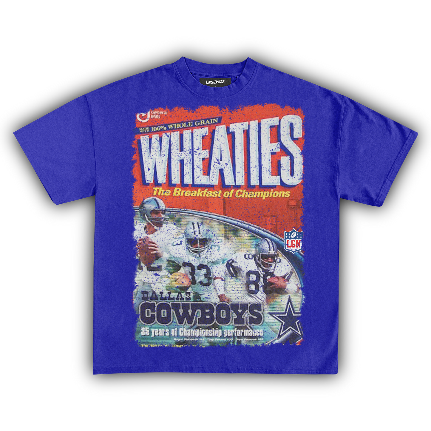 WHEATIES DALLAS 2001 VINTAGE TEE