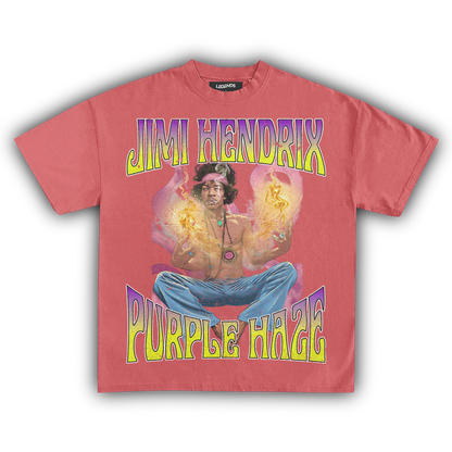 JIMI HENDRIX PURPLE HAZE TEE