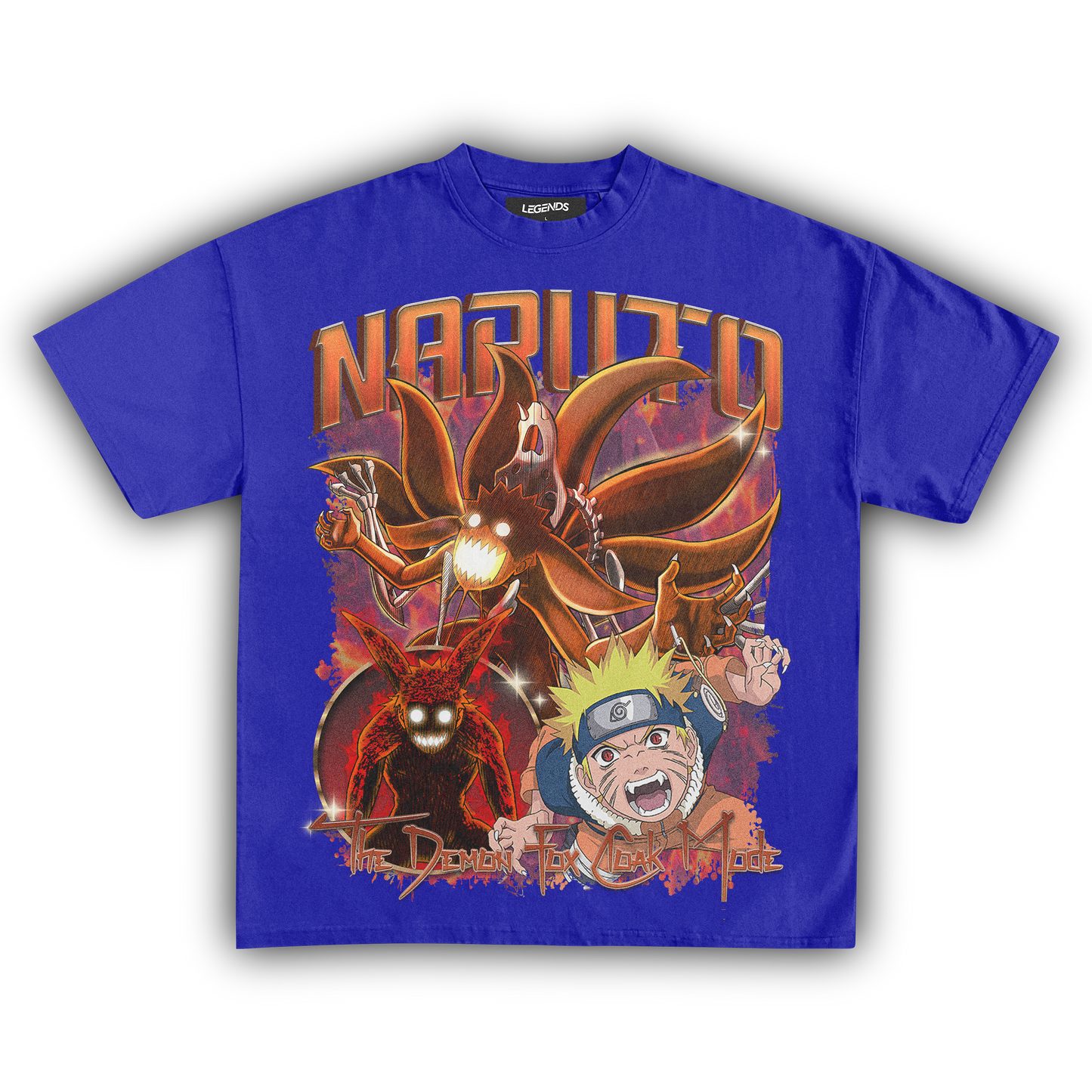 NARUTO 9 TAILS VINTAGE TEE