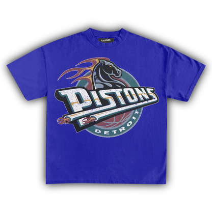 DETROIT PISTONS VINTAGE TEE